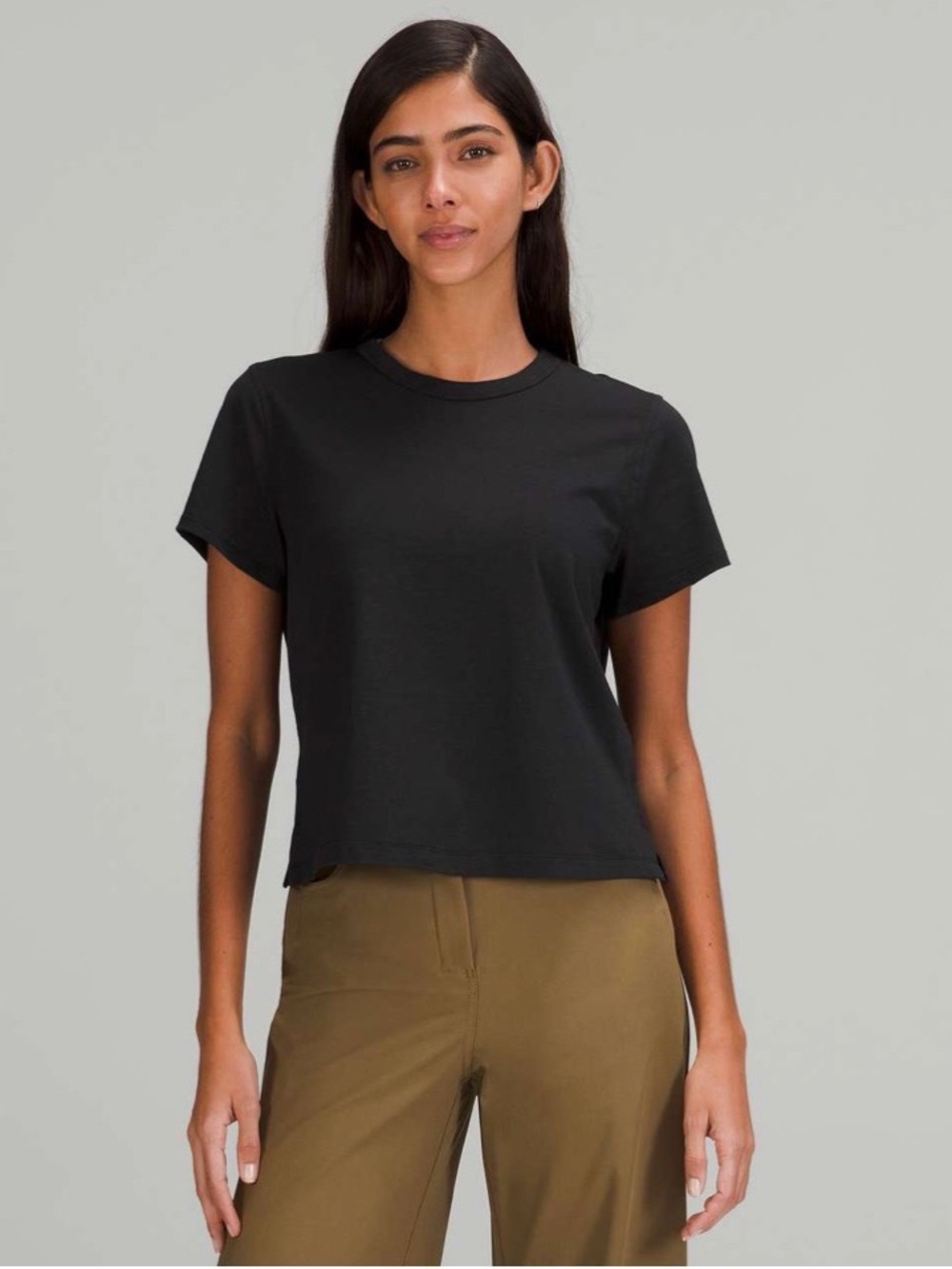 Lululemon Classic-Fit Cotton-Blend T-Shirt
Black